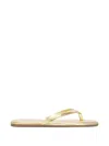 Tkees Square-toe Thong-strap Flat Sandals In Multi