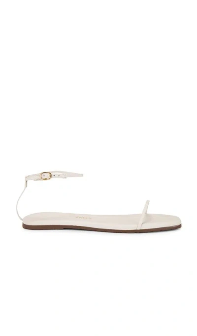 Tkees Square Toe Twiggy Sandal In 奶油色