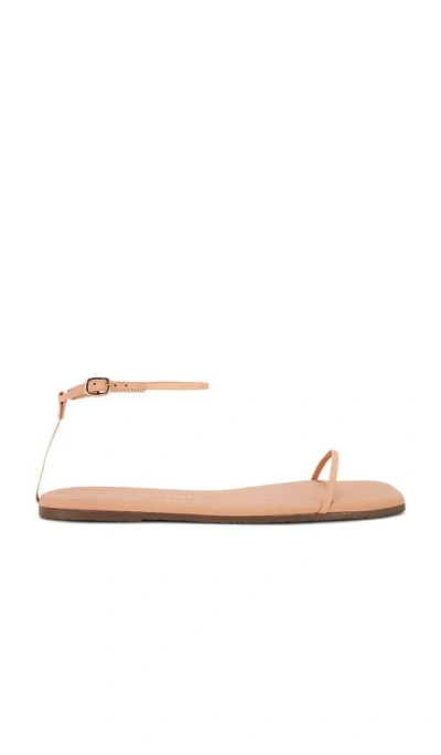 Tkees Square Toe Twiggy Sandal In Nude