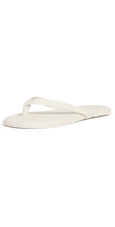 Tkees The Boyfriend Sandals Cream In White