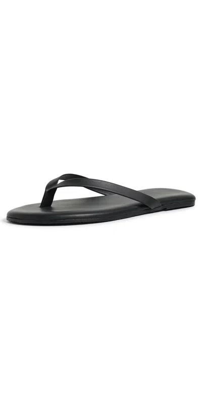 Tkees The Boyfriend Sandals Taro In Black