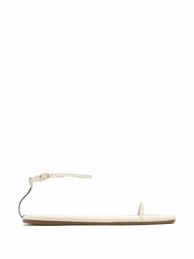 Tkees Twiggy Square-toe Flat Sandals In Neutrals