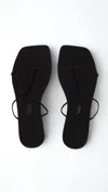 Tkees Women's Chloe Suede Slippers In Black In Black