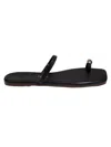 Tkees Colette Toe Loop Sandal In Black