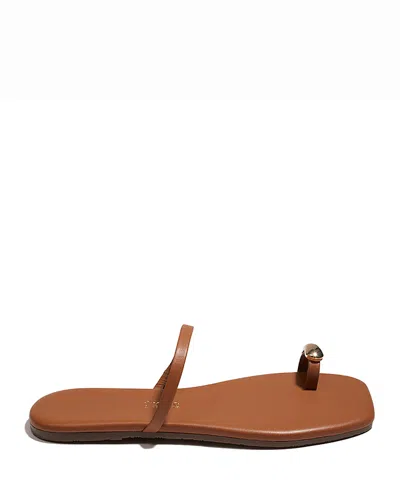 Tkees Colette Toe Loop Sandal In Brown