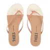 TKEES WOMEN'S FRENCH TIPS SANDAL IN IVORY SAND