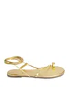 Tkees Women's Jo Suede Ankle-tie Sandals