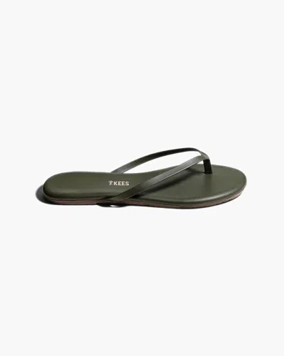 Tkees Women's Lilly Liner Slipper In Forest In Green