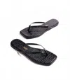Tkees Women's Lily Flip Flop In Sable Croc In Multi