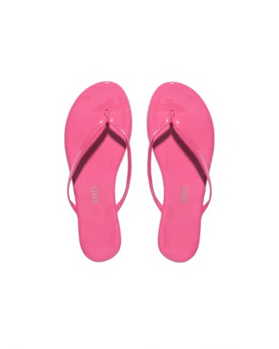 Tkees Women's Lily Gloss Flip Flop In Hot Pink