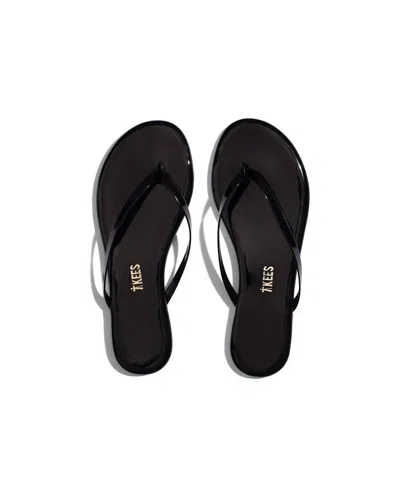 Tkees Women's Lily Gloss Flip Flop In Licorice In Multi