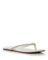 Tkees Lily Square Toe Flip Flop In Cream