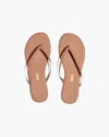Tkees Riley Metallic Flip Flop In Brown