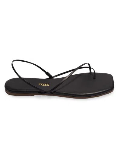 Tkees Women's Millie Leather Sandals In Black