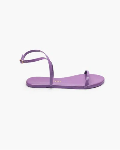 Tkees Women's Mj Patent Strappy Sandals In Bright Lavender In Purple