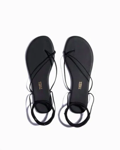 Tkees Women's Roe Wrap Sandal In Black
