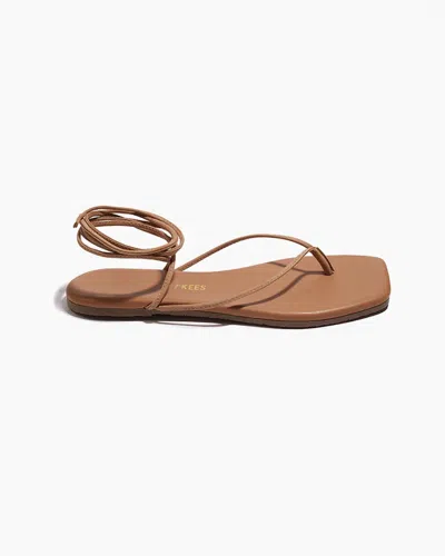 Tkees Women's Square Toe Lilu Sandal In Hazelton In Brown