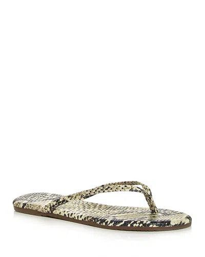 TKEES WOMEN'S STUDIO EXOTIC FLIP FLOPS,STUDIO EXOTIC