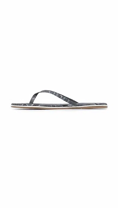 Tkees Women's Studio Exotic Sandal In Moon Snake In Black