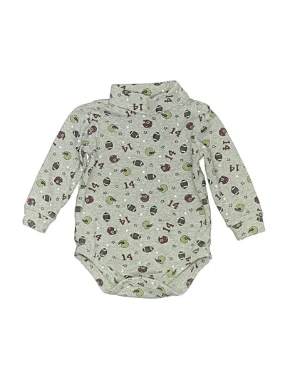 Pre-owned Tks Basics Babies' Long Sleeve Onesie In Green