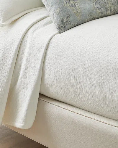 Tl At Home Alexa King Coverlet In Ivory