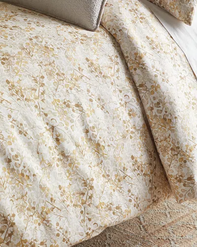 Tl At Home Laurel King Duvet In Ivory