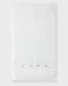 Tl At Home Mel Guest Towels, Set Of 2 In White/eucalyptus