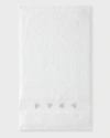 Tl At Home Mel Guest Towels, Set Of 2 In White/grey