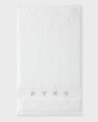 Tl At Home Mel Guest Towels, Set Of 2 In White