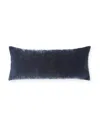 TL AT HOME SILK VELVET DECORATIVE PILLOW, 15" X 36"