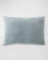Tl At Home Vintage Velvet Dutch Sham With Insert In Mist