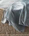 Tl At Home Vintage Velvet Oversized Throw In Mist