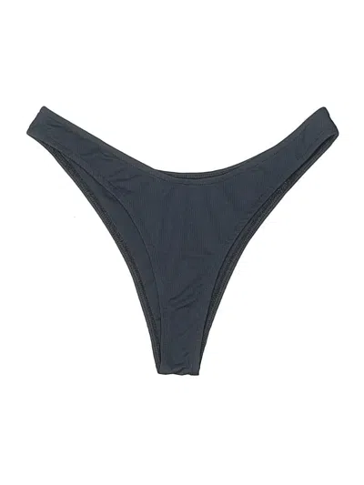 Pre-owned Tl + Clq Swimsuit Bottoms In Gray