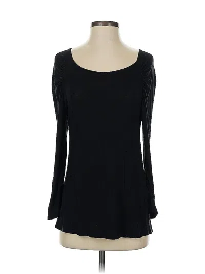 Pre-owned T.la 3/4 Sleeve T-shirt In Black