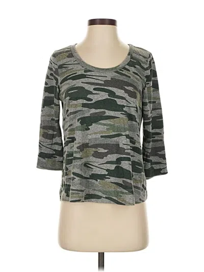 Pre-owned T.la 3/4 Sleeve T-shirt In Green