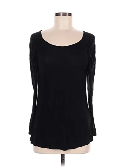 Pre-owned T.la 3/4 Sleeve T-shirt In Black