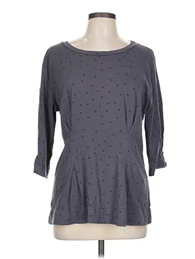 Pre-owned T.la 3/4 Sleeve T-shirt In Gray