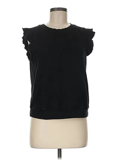 Pre-owned T.la Cardigan Sweater In Black