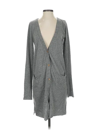 Pre-owned T.la Cardigan Sweater In Gray