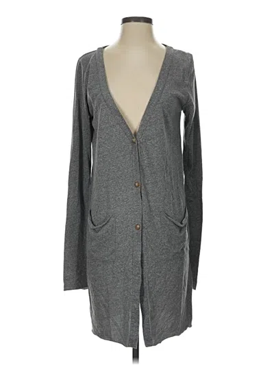 Pre-owned T.la Cardigan Sweater In Gray