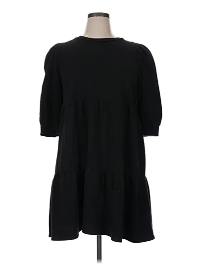 Pre-owned T.la Casual Dress In Black
