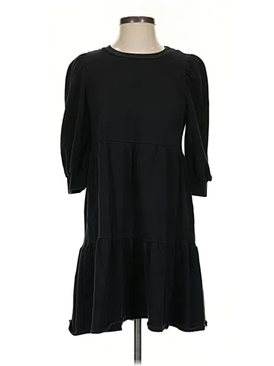Pre-owned T.la Casual Dress In Black