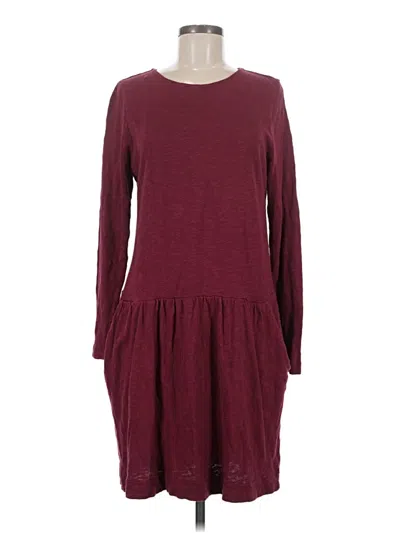 Pre-owned T.la Casual Dress In Burgundy
