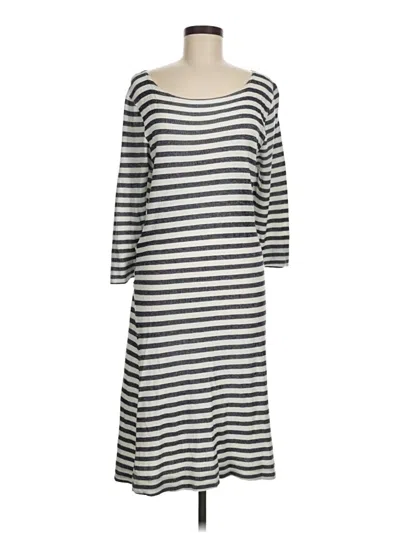 Pre-owned T.la Casual Dress In Gray