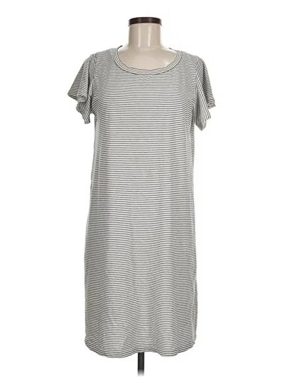 Pre-owned T.la Casual Dress In Gray