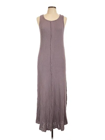 Pre-owned T.la Casual Dress In Gray