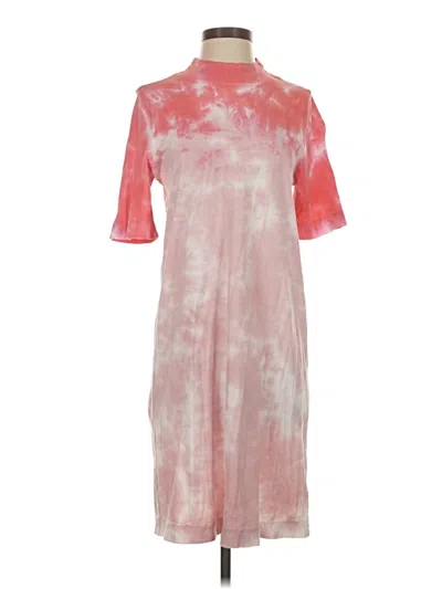 Pre-owned T.la Casual Dress In Pink