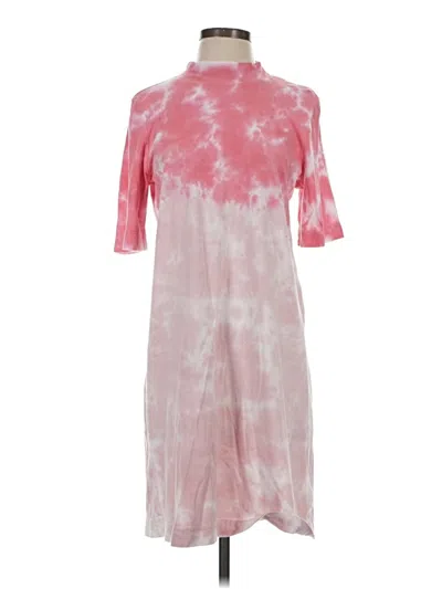 Pre-owned T.la Casual Dress In Pink