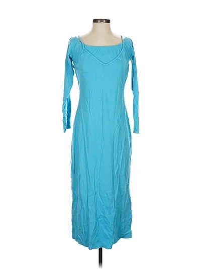 Pre-owned T.la Casual Dress In Teal