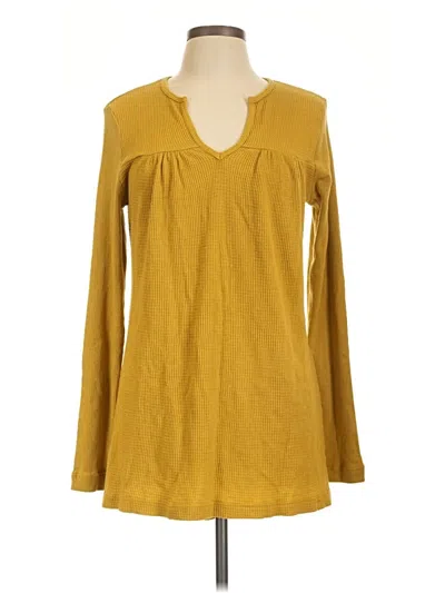 Pre-owned T.la Casual Dress In Yellow